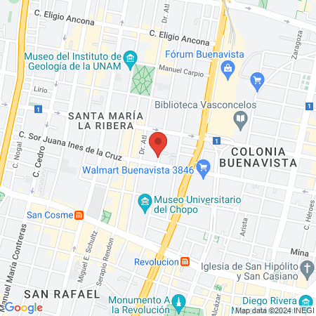 Inspirare Pole Dance y Yoga map