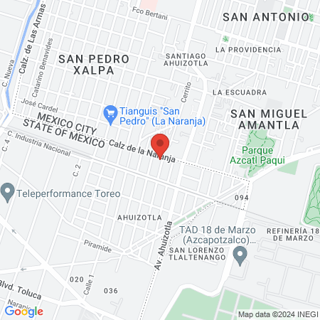 Orange Power Gym map