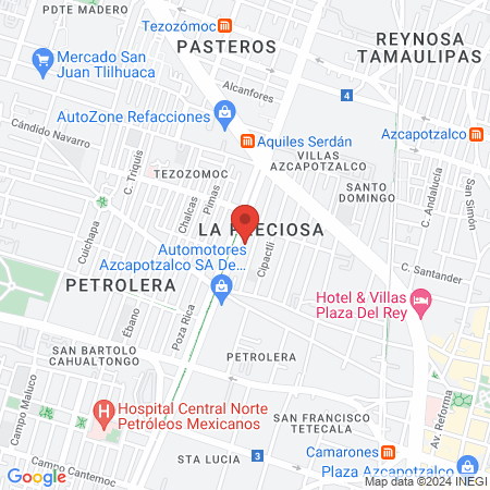 Mi Consultorio Aquiles Serdán map