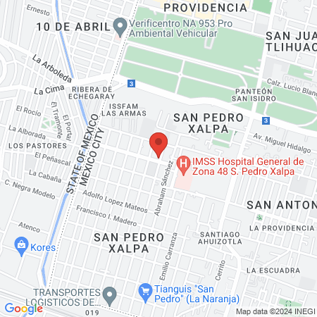 peluquería daniel map