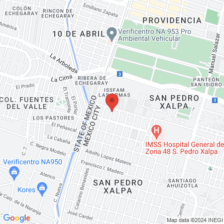 Peluquería unisex MK map