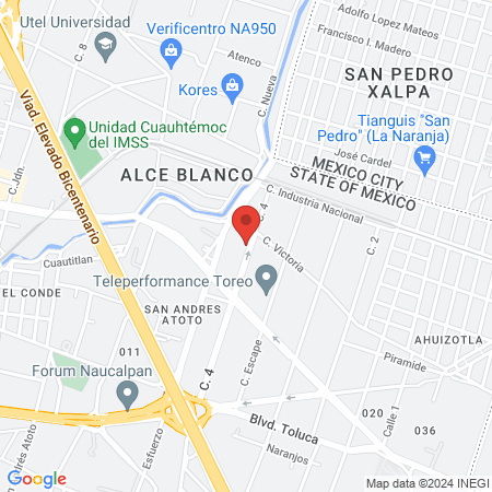 Equipo para Gimnasio map