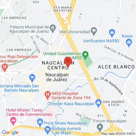 Cedecursa Centro Deportivo Cultural Recreativo Y Social map