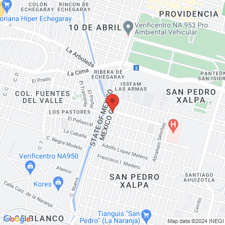 Clínica Dental Innovadens map