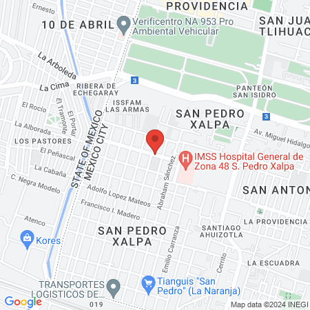 Podologia Integral San Pedro map