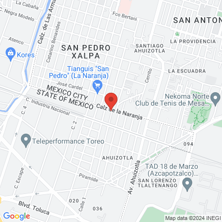 Consultorio "Podología Londres" map