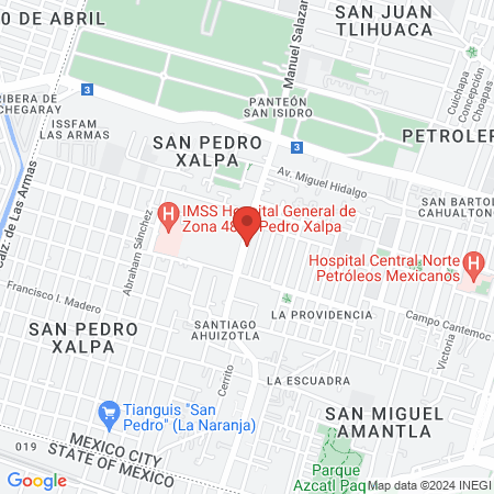 Villalobos Lopez Donaldo Dr map