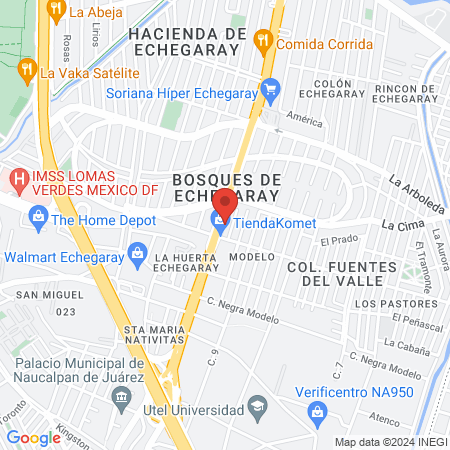 HERGO Fisioterapia map