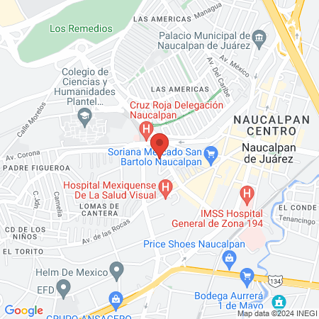 HAPPY DREAM NAUCALPAN map