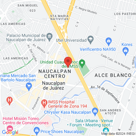Clínica Dental Cuauhtémoc map