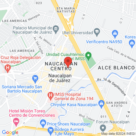 Vitadental Naucalpan map