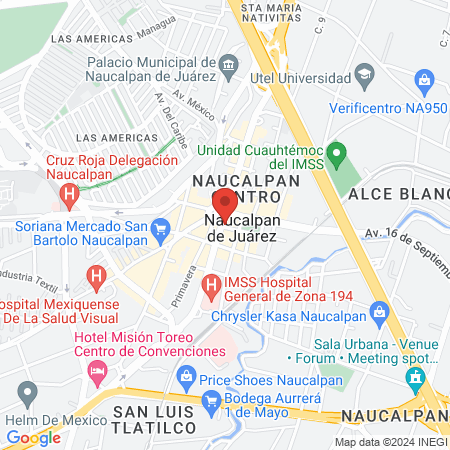 DENTAL Y ESPECIALIDADES map