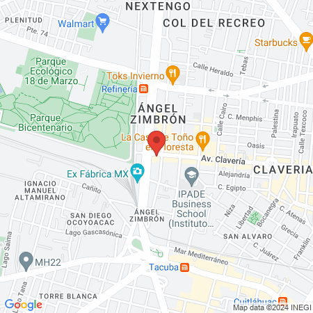 Uñas Vinck Nails Bk map