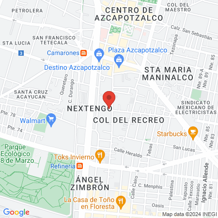 Rock & Barbell Club map