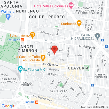 Dr. Hector Razo Perez map