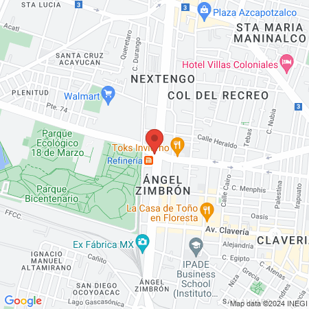 Roberto Soria Rodriguez Gastroenterólogo Azcapotzalco map