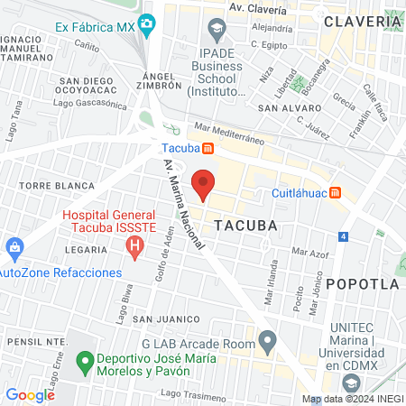 Sonrisas Mexicanas Tacuba map