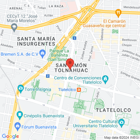 Clínica Integral Nature&Siluet map