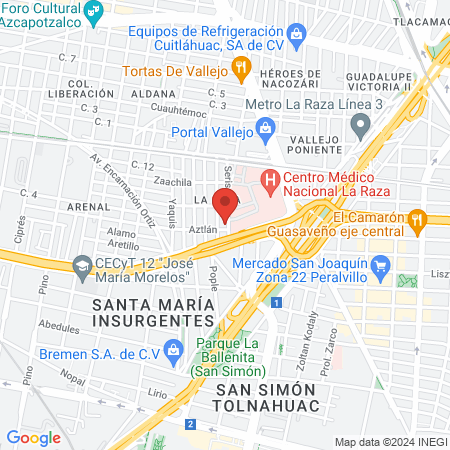 Fundacion Best, A.C. Dentista map