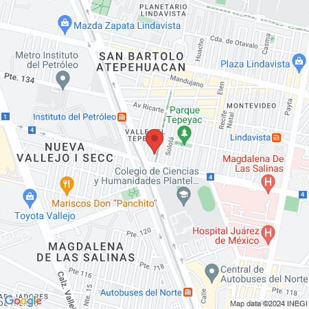 Estética Taphoya map