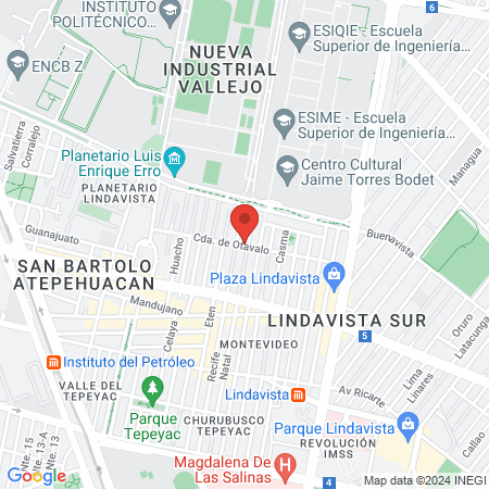 Chiropractic Centro de Rehabilitación Integral y Deportivo map