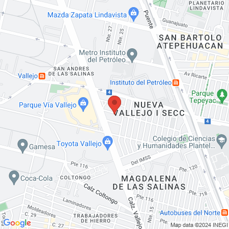 Salón de Belleza map