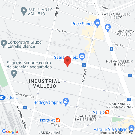 Veterinaria Tenochtitlan map