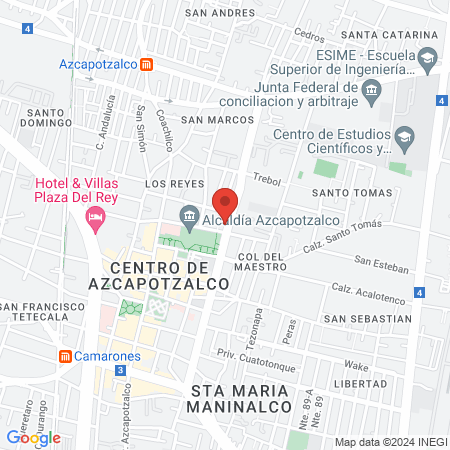 Consultorio Dental los Reyes map