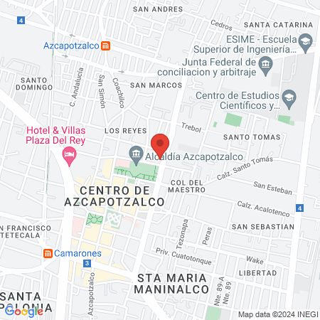 Patricia Enedina Sanchez De La Barquera Serralde Dentista Azcapotzalco map