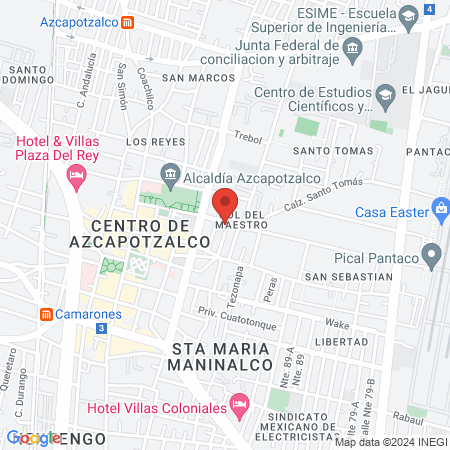 Antonio Huerta Hernandez Médico General Azcapotzalco map