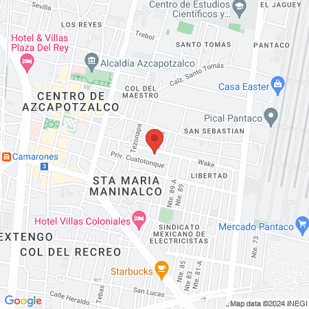 Clínica Veterinaría Ayotl map