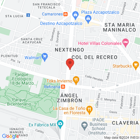 Siempre Bonita Nails and Eyebrows map