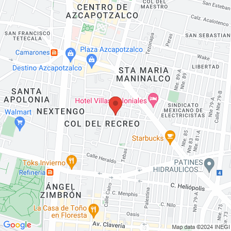 Estética Treisy map