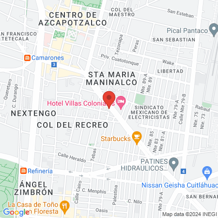 Barber shop el cangri map