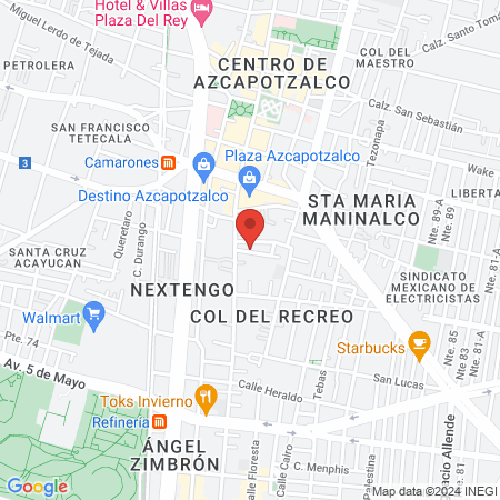 Dental TezCa Consultorio dental map