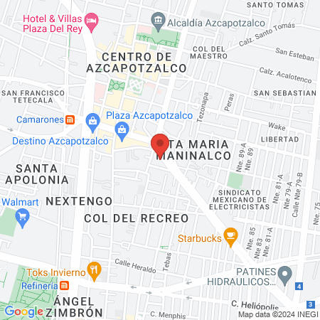 Perruqueria map