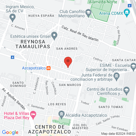 Pérez Martíbnez Alfonso map