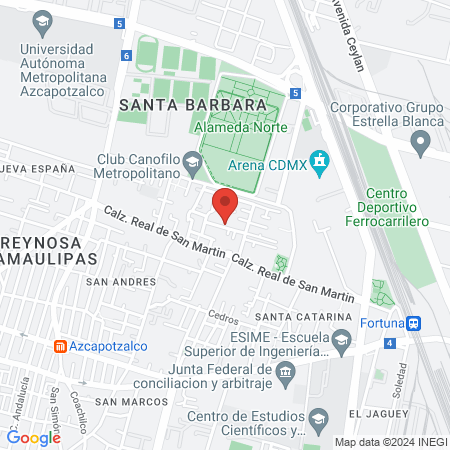 Servicios Administrativos Proa Sa De Cv map