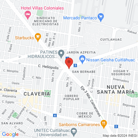 Teran Quevedo Jose Luz map