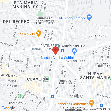 Gaby Alvarez Studio map
