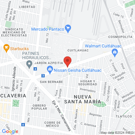 Mi Consultorio Cuitláhuac map