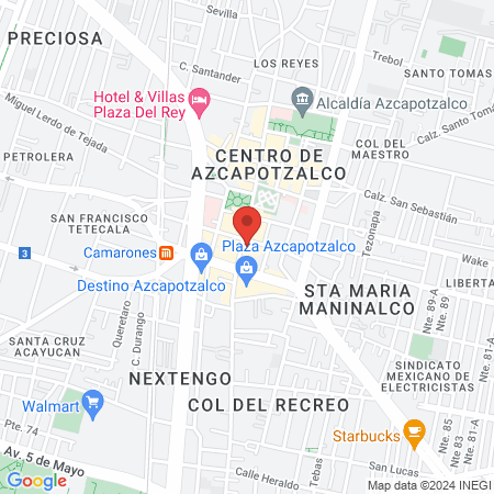 Consultorio Médico Popular map