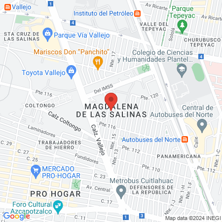 Dr. Lorenzo García Sánchez map