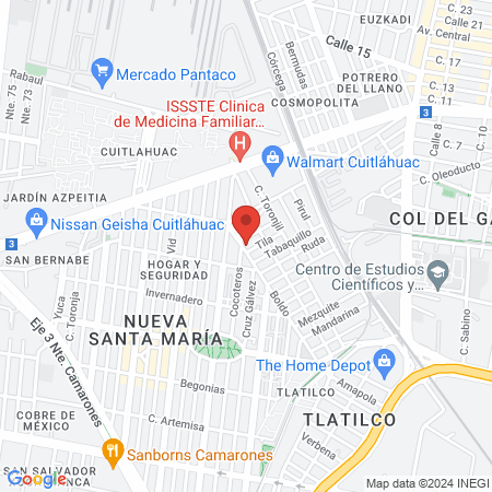 Dr. Daniel Martínez Serrano map