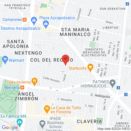 Luis Uscanga Dominguez map