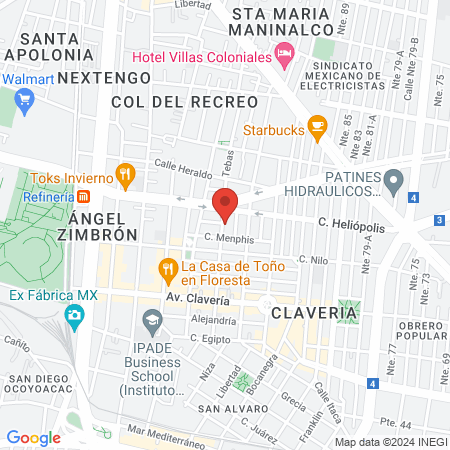 MARIME GINECOLOGA map