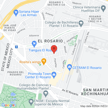 Barbería ESCUELA DE BARBERIA map