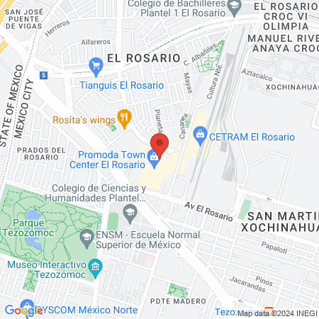 Beardman Rosario map