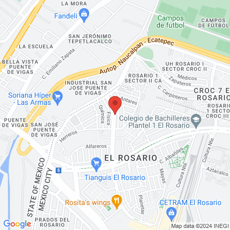 Queens barbería & estética map