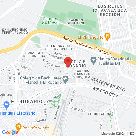 Estética Canina Awen map